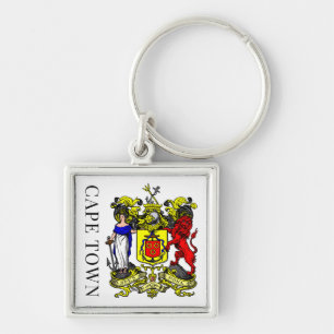 Coat of Arms of Cape Town, South Africa Keychain