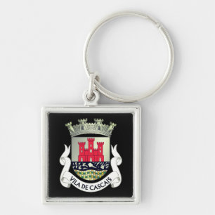 Coat of Arms of Cascais, Portugal Keychain