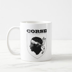 Coat of Arms of Corsica (France) Coffee Mug