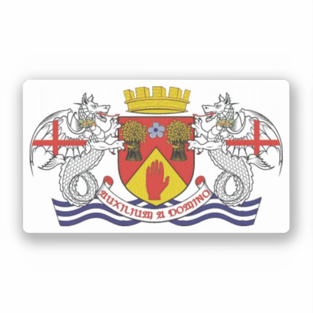 Coat of arms of County Londonderry, N. Ireland (Front)