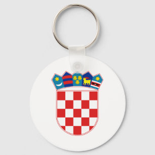 Coat of Arms of Croatia Keychain