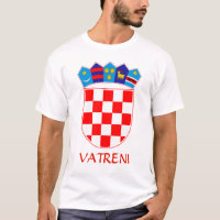 Coat of Arms of Croatia Vatreni T-Shirt
