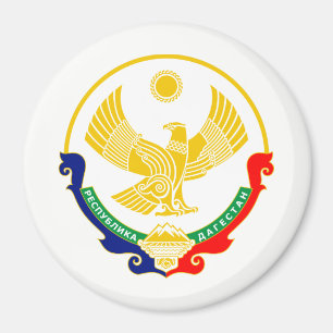 Coat of arms of Dagestan Magnet