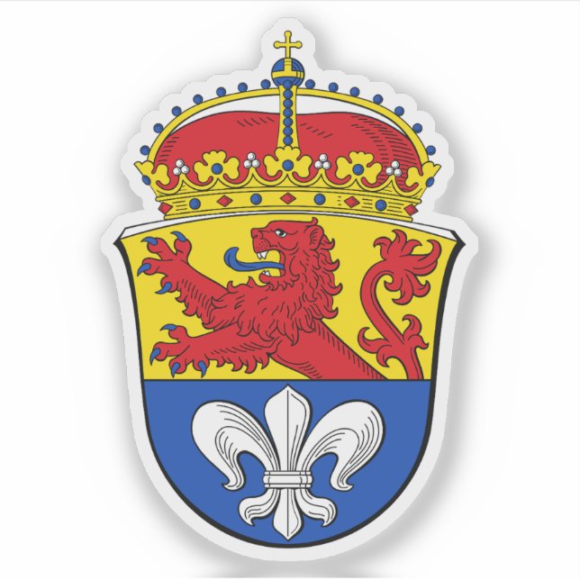 Coat of arms of Darmstadt, Germany (Front)