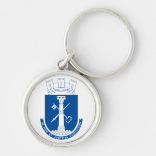 Coat of Arms of Drammen, Norway Keychain
