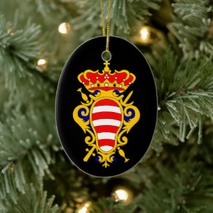 Coat of Arms of Dubrovnik - Croatia Ceramic Orname Ornament