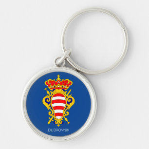 Coat of Arms of Dubrovnik - Croatia Keychain