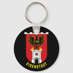 Coat of Arms of Eisenstadt - AUSTRIA Keychain