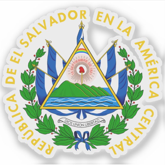 Coat of arms of El Salvador  (Front)