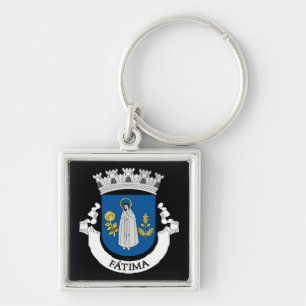 Coat of Arms of Fátima, Portugal Keychain