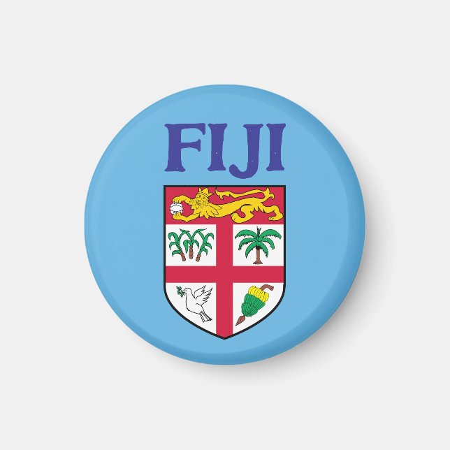 Coat of Arms of Fiji Magnet (Front)