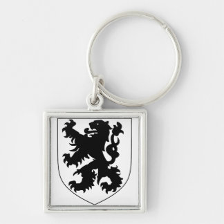 Coat of Arms of Flanders Keychain