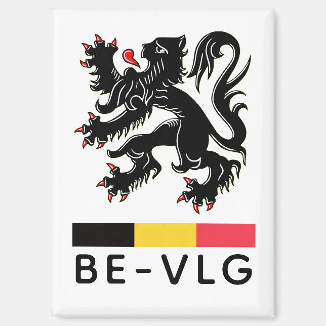 Coat of Arms of Flanders Magnet (Front)