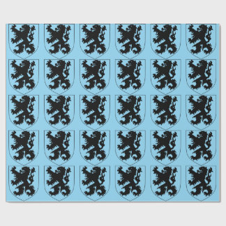 Coat of Arms of Flanders Wrapping Paper