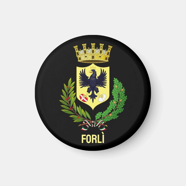 Coat of arms of Forlì, ITALY Magnet (Front)