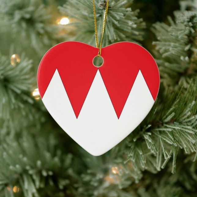 Coat of arms of Franconia, Germany Ceramic Ornament (Tree)