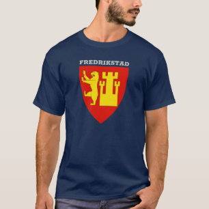 Coat of Arms of Fredrikstad, Norway T-Shirt