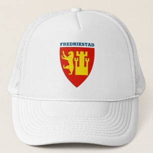 Coat of Arms of Fredrikstad, Norway Trucker Hat