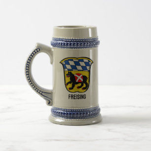 Coat of Arms of Freising, Germany Beer Stein