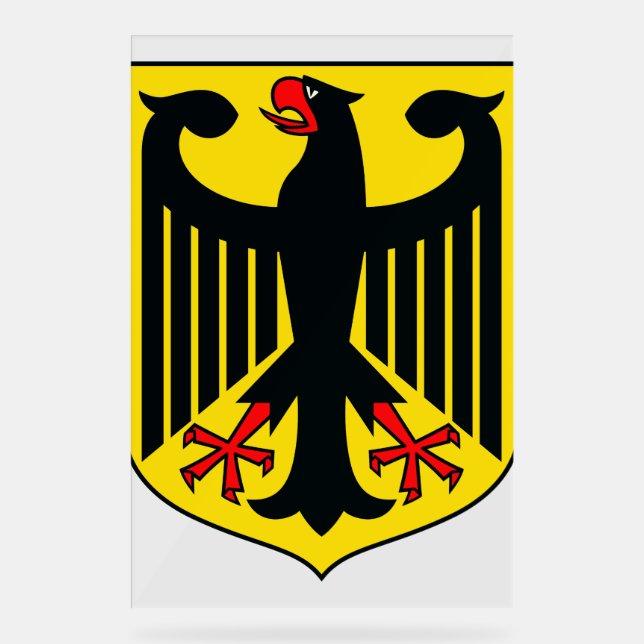 Coat of arms of Germany Acrylic Sign (Front)