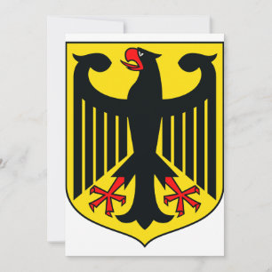 Coat of arms of Germany Invitation