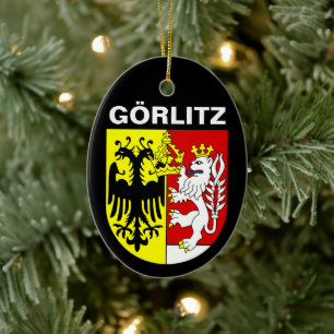 Coat of Arms of Görlitz, Germany Ceramic Ornament