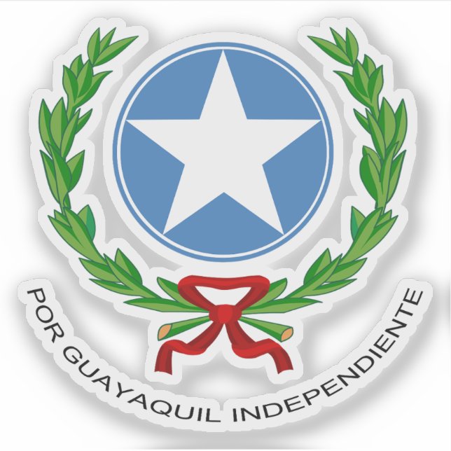 Coat of arms of Guayaquil, Ecuador (Front)