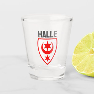 Coat of Arms of Halle (Saale), Germany Shot Glass