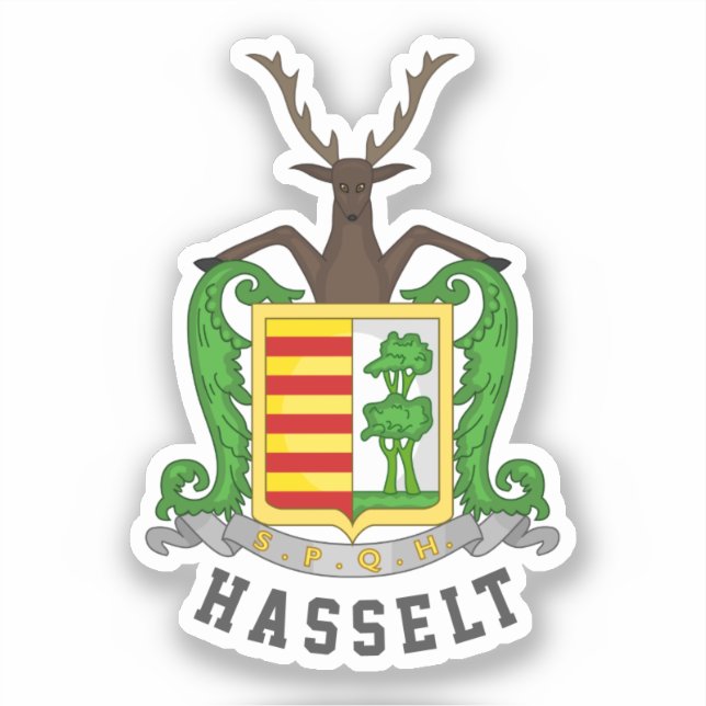 Coat of Arms of Hasselt, Belgium (Front)