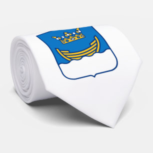 Coat of Arms of Helsinki (Finland) Tie