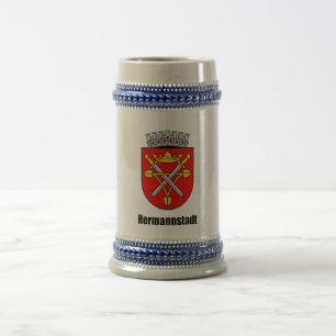 Coat of arms of Hermannstadt Beer Stein