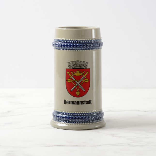 Coat of arms of Hermannstadt Beer Stein (Center)
