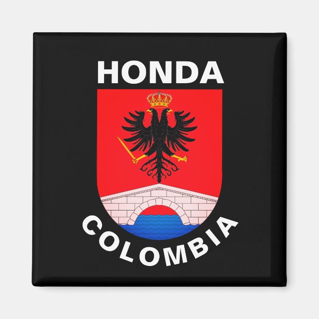 Coat of Arms of Honda (Tolima), Colombia Magnet (Front)
