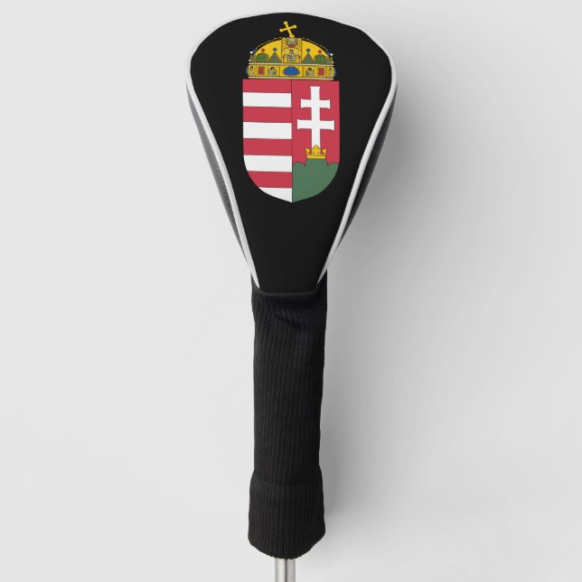 Coat of Arms of Hungary Golf Head Cover (Front)