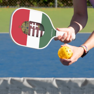 Coat of Arms of Hungary Pickleball Paddle