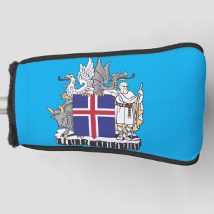 Coat of Arms of Iceland Mythical Guardians Art Golf Head Cover