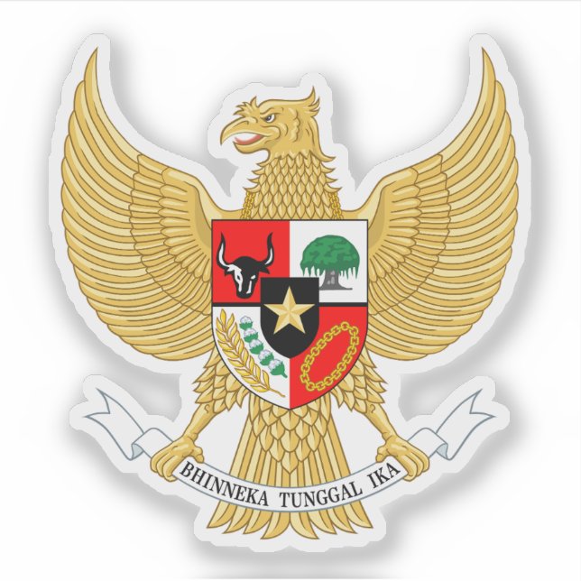 Coat of arms of Indonesia (Garuda Pancasila) (Front)