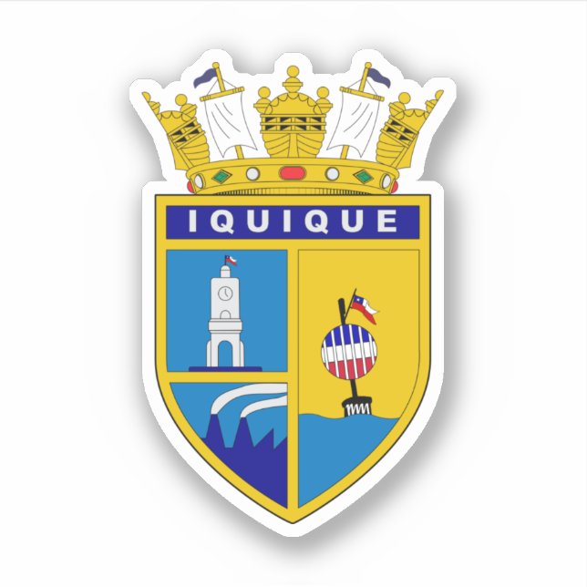 Coat of Arms of Iquique, Chile (Front)