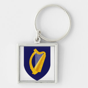 Coat of arms of Ireland Keychain