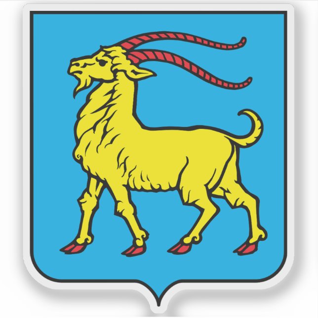 Coat of arms of Istria county, Croatia (Front)