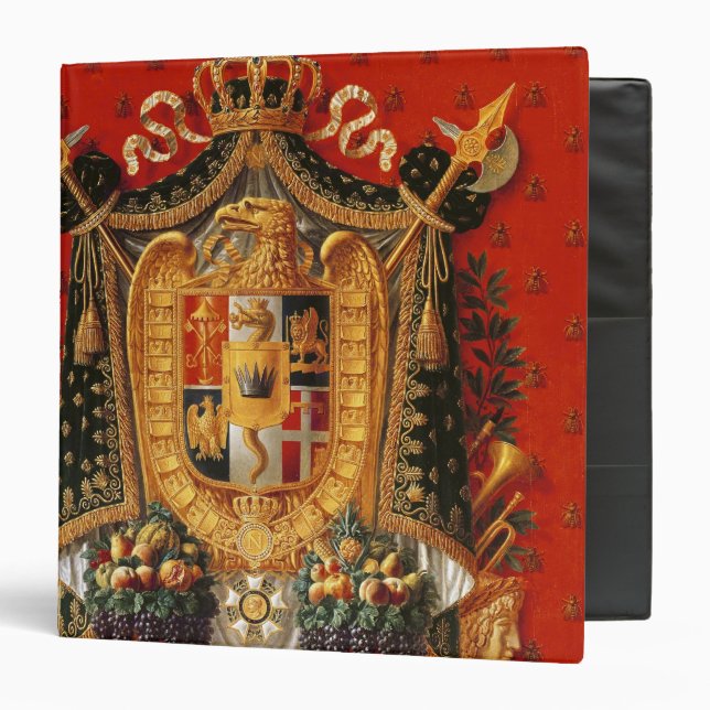 Coat of Arms of Italy, design for a tapestry Binder (Front/Inside)