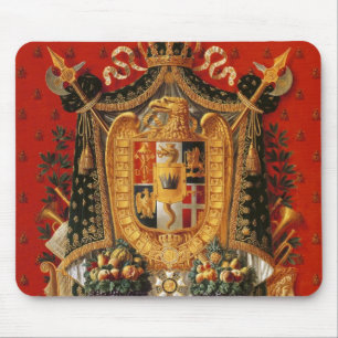 Coat of Arms of Italy, design for a tapestry Mouse Pad