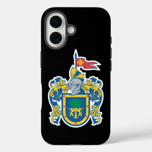 Coat of Arms of Jalisco, Mexico iPhone 16 Case