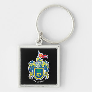 Coat of Arms of Jalisco, Mexico Keychain