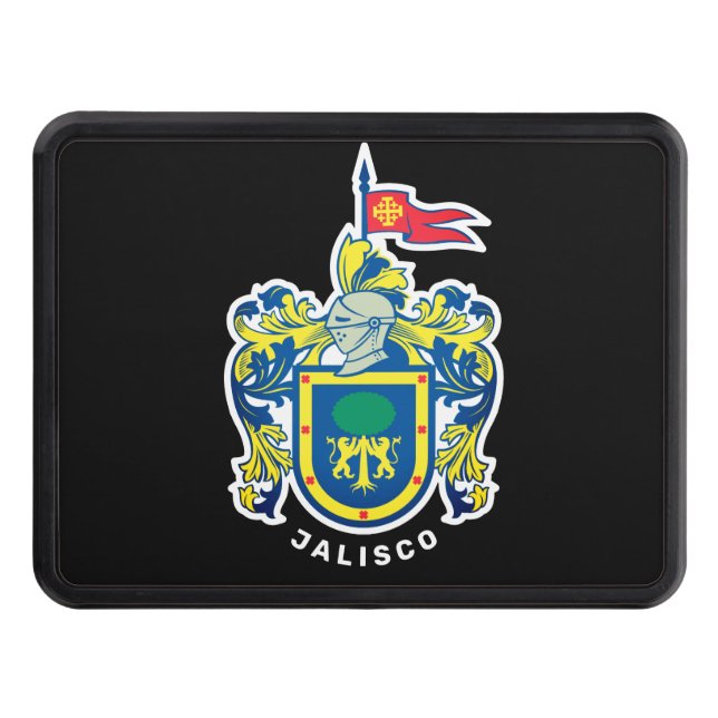 Coat of Arms of Jalisco, Mexico Trailer Hitch Cover (Front)