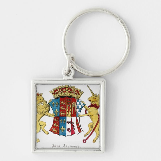 Coat of Arms of Jane Seymour Keychain (Front)