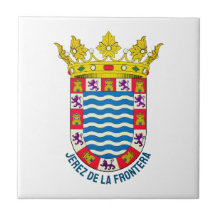 Coat of Arms of Jerez de la Frontera Tile
