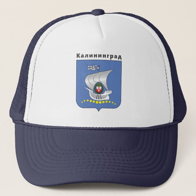 Coat of Arms of Kaliningrad, RUSSIA Trucker Hat (Front)