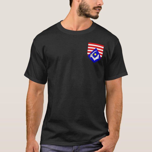 Coat of Arms of Karlovac County, Croatia T-Shirt (Front)