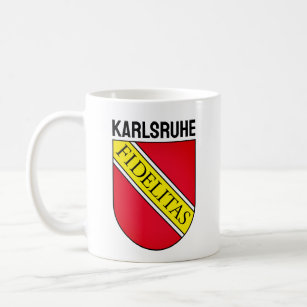 Coat of Arms of Karlsruhe, GERMANY Coffee Mug